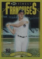 2023 Topps Finest Flashbacks #186 Roger Maris Refractor Baseball Card