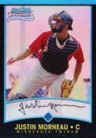 2001 Bowman Chrome  #169 Justin Morneau Refractor Baseball Card