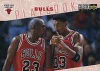 1996 Collector's Choice #370 Michael Jordan/Scottie Pippen Basketball Card