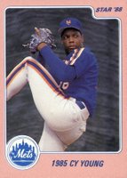 1988 Star Clemens/Gooden #5 Clemens/Gooden 1985 Cy Young Award-Glossy Baseball Card