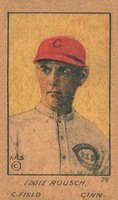 1920 Strip Card #29 Eddie Rousch Correct spell Roush Baseball Card