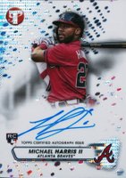 2023 Topps Pristine Pristine Autograph #PAMH Michael Harris II Pristine Refractor Baseball Card