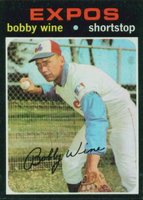 1971 Topps #171 Bobby Wine Baseball Card