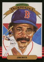 1985 Donruss #15 Jim Rice Diamond Kings Baseball Card