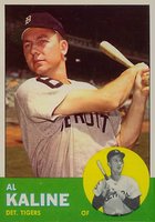 1963 Topps #25 Al Kaline Baseball Card