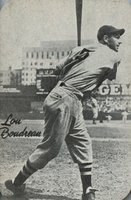 1947 Bond Bread # Lou Boudreau Baseball Card