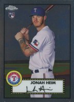 2021 Topps Chrome Platinum Anniversary #73 Jonah Heim Baseball Card
