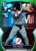 2023 Bowman Draft #BDC30 Roc Riggio Chrome-Green Baseball Card