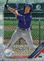 2019 Bowman Mega Box Chrome #130 Gavin Lux Baseball Card