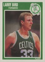 1989 Fleer #8 Larry Bird Basketball Card
