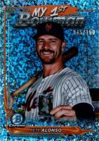 2024 Bowman Chrome My 1st Bowman #M1B37 Pete Alonso Mini Diamond Refractor Baseball Card