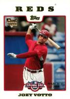 2008 Topps Opening Day #218 Joey Votto Opening Date Baseball Card