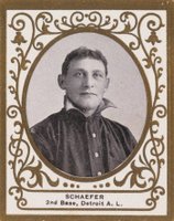 1909 Ramly # Germany Schaefer Baseball Card