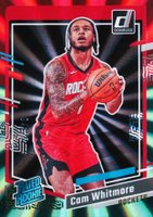 2023 Panini Donruss #211 Cam Whitmore Holo Red and Green Laser Basketball Card