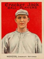 1915 Cracker Jack #85 Buck Herzog Baseball Card