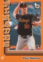 2024 Topps Brooklyn Collection #37 Paul Skenes Orange Baseball Card