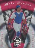 1997 Pinnacle Totally Certified #26 Mike Piazza Platinum Red Baseball Card
