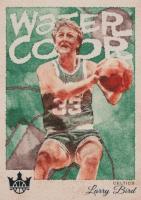 2022 Panini Court Kings Water Color #16 Larry Bird Sapphire Basketball Card