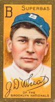 1911 Gold Borders #210 Zach Wheat Baseball Card