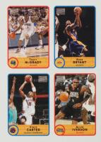 2003 Bazooka Stickers #2 Allen Iverson/Kobe Bryant/Tracy McGrady/Vince Carter Basketball Card