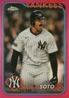 2024 Topps Chrome Update #USC1 Juan Soto Magenta Refractor Baseball Card