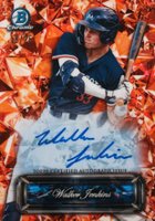 2024 Bowman Sapphire Edition Sapphire Selections Autographs #WJ Walker Jenkins Orange Baseball Card