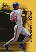 1996 Select Certified #65 Moises Alou Mirror Gold Baseball Card