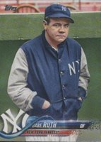 2018 Topps #700 Babe Ruth Baseball Card