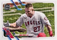 2021 Topps Update #US130 Mike Trout SP Baseball Card