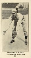 1916 Sporting News #25 Forrest Cady Blank Back Baseball Card