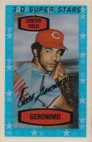 1975 Kellogg's Kelloggs #50 Cesar Geronimo Baseball Card