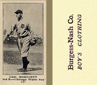1916 Burgess-Nash Co. #127 Geo. Moriarty Baseball Card