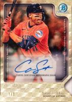 2025 Topps National Sports Collectors Convention Silver Pack Prospects Autographs #CS Cam Smith Superfractor 1/1 Baseball Card