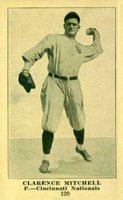 1917 Standard Biscuit #120 Clarence Mitchell Baseball Card