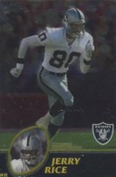 2003 Topps Chrome #122 Jerry Rice Football Card