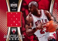 2005 Upper Deck MJ/LJ Bonus Pack-Michael Jordan Jersey #MJJ3 Michael Jordan Basketball Card