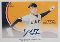 2010 Topps National Chicle Autographs #NCAMB Madison Bumgarner Baseball Card