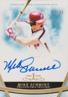 2011 Topps Tier One Top Tier Autograph #TT-MS Mike Schmidt Baseball Card