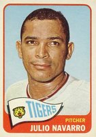 1965 Topps #563 Julio Navarro Baseball Card