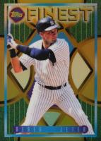 2022 Topps Finest Flashbacks #214 Derek Jeter SP-Gold Refractor Baseball Card