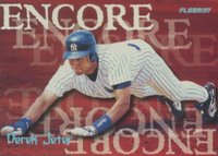 1997 Fleer #703 Derek Jeter Tiffany Baseball Card