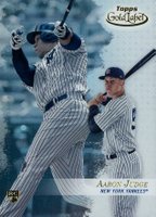 2017 Topps Gold Label #86 Aaron Judge Class 2 Baseball Card