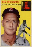 1954 Topps #93 Sid Hudson Baseball Card
