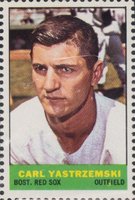 1964 Bazooka Stamps # Carl Yastrzemski Baseball Card