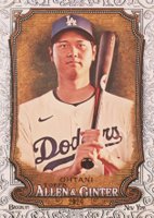 2024 Topps Allen & Ginter #97 Shohei Ohtani Foil Filigree Baseball Card