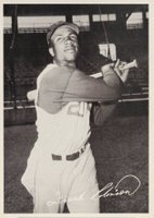 1957 Sohio Gas # Frank Robinson Reds Baseball Card