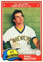 1981 O-Pee-Chee #300 Paul Molitor Baseball Card