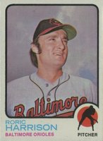 1973 Topps #229 Roric Harrison Baseball Card