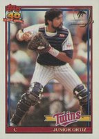 1991 Topps Desert Shield #72 Junior Ortiz Baseball Card