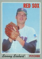 1970 Topps #597 Sonny Siebert Baseball Card